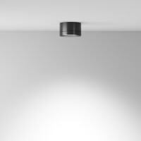 Technical Deckenleuchte Hoop Aluminium und Kunststoff Schwar