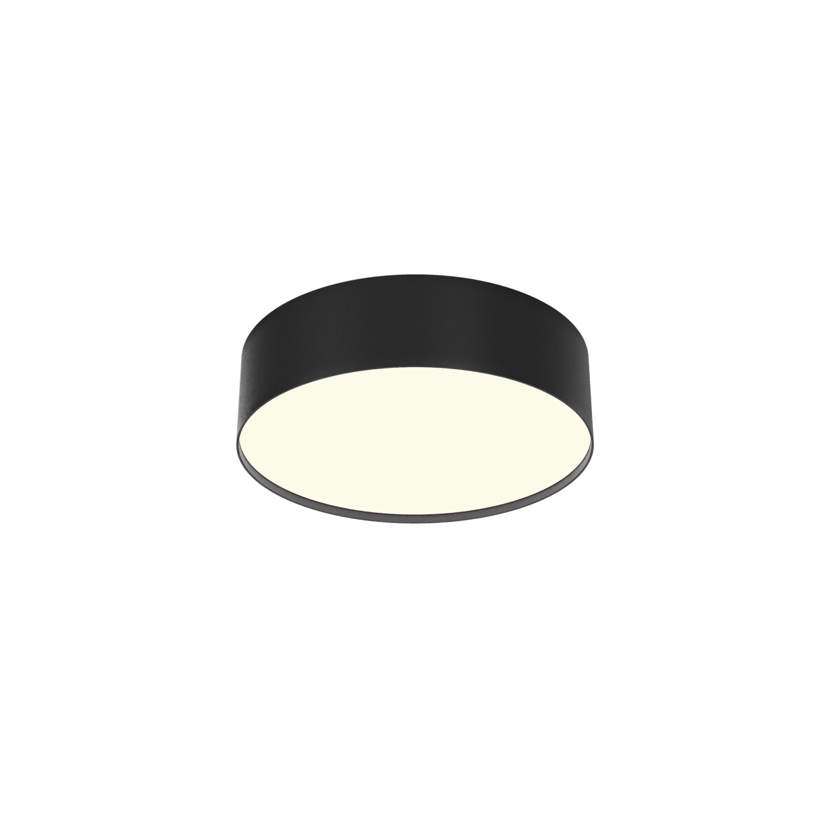 Technical Deckenleuchte Zon Aluminium Schwarz C032CL-24W3K-RD-B mit IP 20