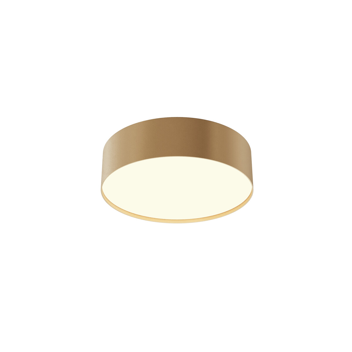 Technical Deckenleuchte Zon Aluminium Mattes Gold C032CL-24W3K-RD-MG mit IP 20