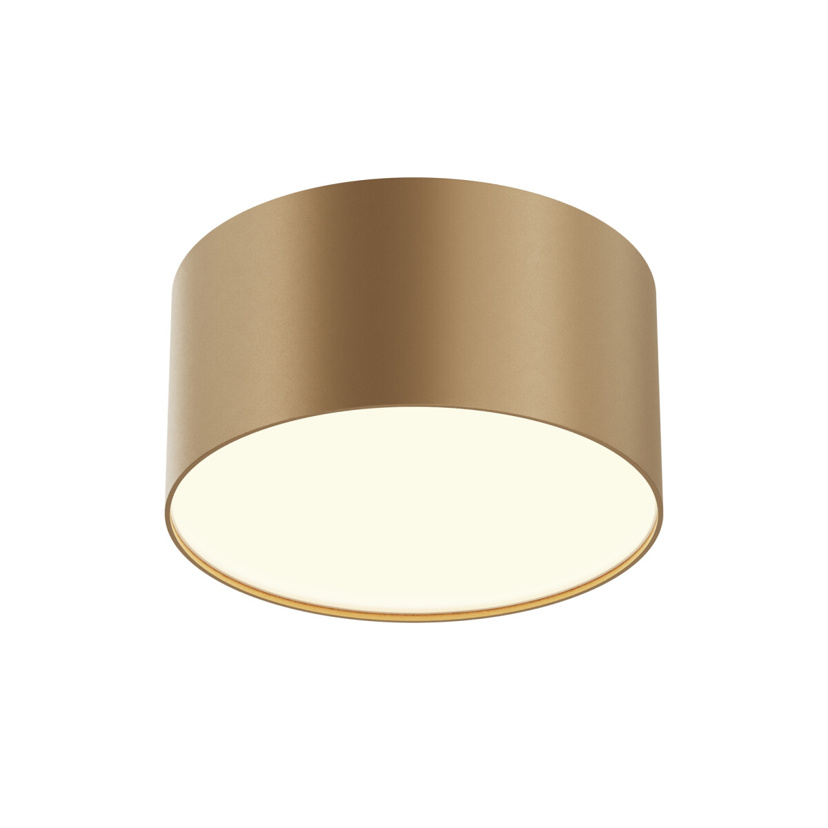Technical Deckenleuchte Zon Aluminium Mattes Gold C032CL-12W3K-RD-MG mit IP 20