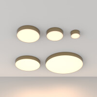 Technical Deckenleuchte Zon Aluminium Mattes Gold C032CL-12W