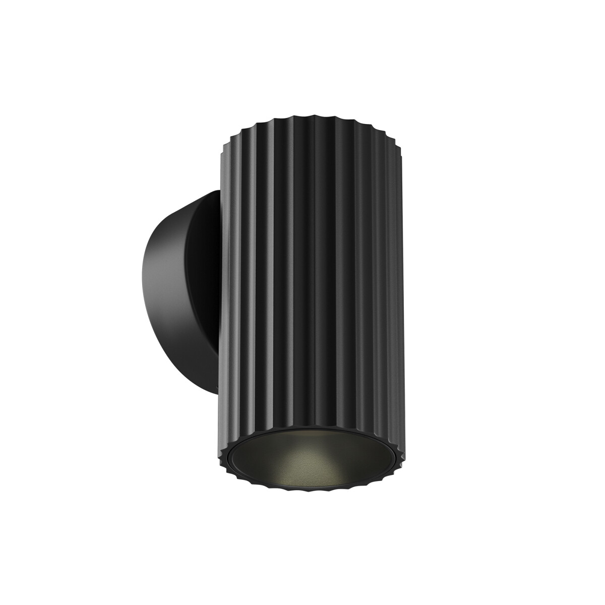 Technical Wandleuchte Calipso Aluminium Schwarz C106WL-01-GU10-B mit IP 20