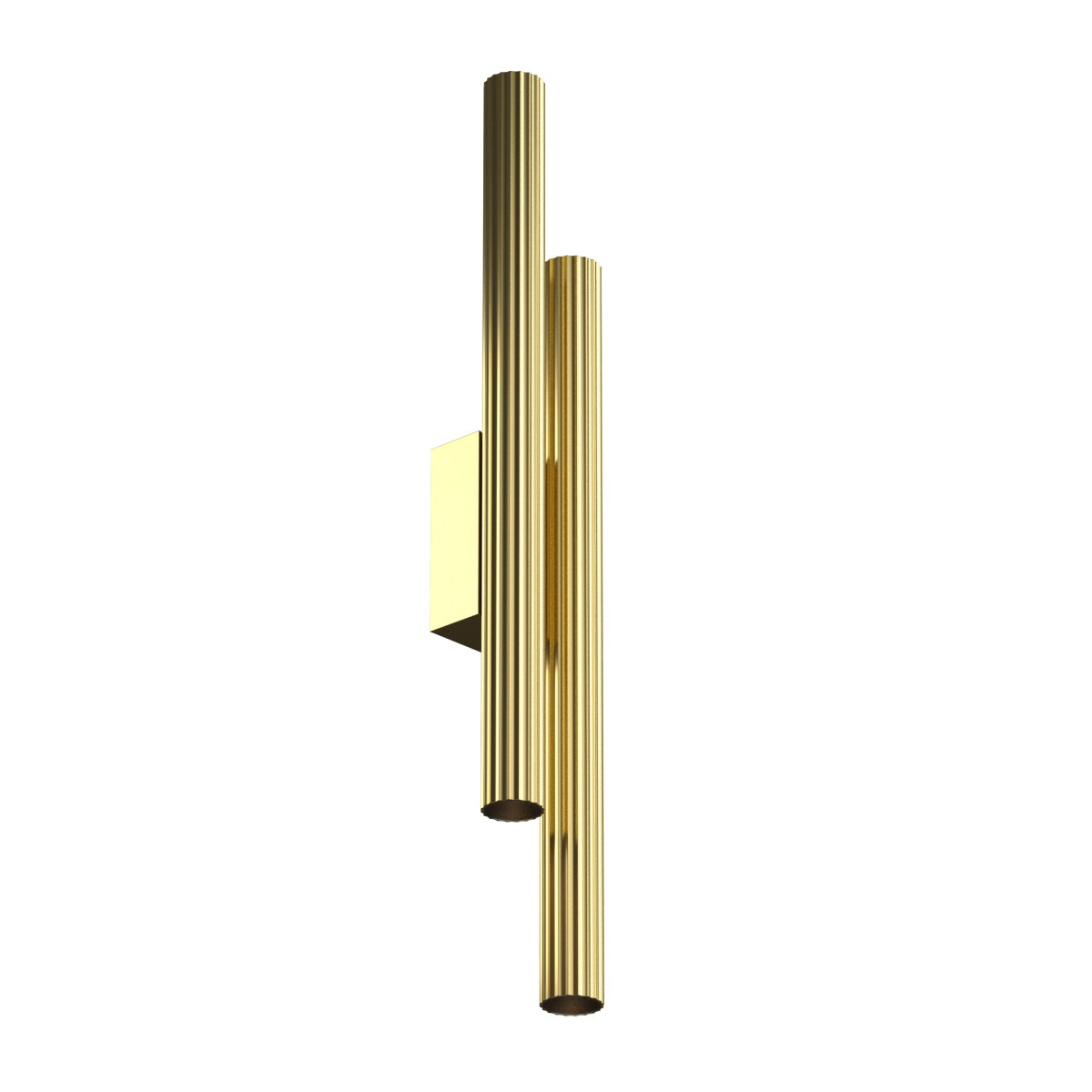 Technical Wandleuchte Calipso Aluminium Messing C082WL-24W2.7K-BS mit IP 20