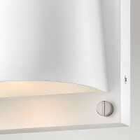 Hinkley Scout Außenwandleuchte Weiss HK-SCOUT-WHT 4