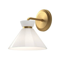Alora Mood Halston Wandleuchte Goldfarbe gallery