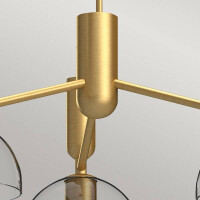 Alora Mood Jude Kronleuchter  Goldfarben ALM-JUDE3-GD-CL 2