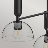 Alora Mood Jude Kronleuchter  Schwarz ALM-JUDE3-MB-CL 2