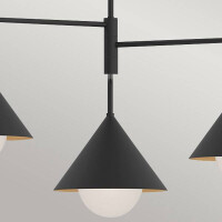 Alora Mood Remyck Kronleuchter  Schwarz ALM-REMYCK3-BK 3
