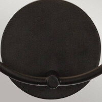 Alora Mood Sylvia Wandleuchte Schwarz ALM-SYLVIA-2WB-BK-CL 2
