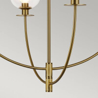 Alora Mood Sylvia Kronleuchter  Goldfarben ALM-SYLVIA4-BG-CL