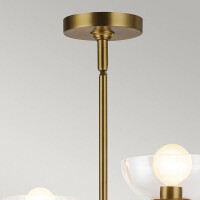 Alora Mood Sylvia Kronleuchter  Goldfarben ALM-SYLVIA4-BG-CL
