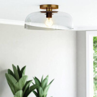 Alora Mood Sylvia Deckenleuchte Goldfarben ALM-SYLVIA-SF-BG-
