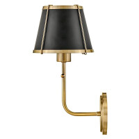 Hinkley Clarke Wandleuchte Messing HK-CLARKE1-BR-BK 3