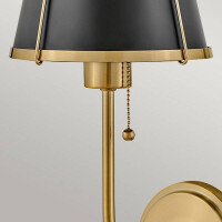 Hinkley Clarke Wandleuchte Messing HK-CLARKE1-BR-BK 4