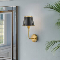 Hinkley Clarke Wandleuchte Messing HK-CLARKE1-BR-BK 7