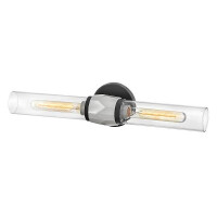 Hinkley Ellison Bad Wandleuchte Nickelfarben HK-ELLISON2-BK-