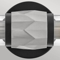 Hinkley Ellison Bad Wandleuchte Nickelfarben HK-ELLISON2-BK-