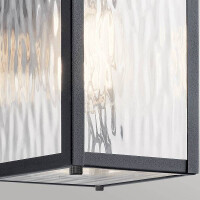 Kichler Cappanna Außenwandleuchte Schwarz KL-CAPPANNA-