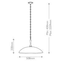 Kichler Delarosa Pendelleuchte Weiss KL-DELAROSA-P-WH 8