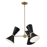 Kichler Phix Kronleuchter  Bronzefarben  gallery