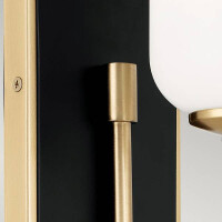 Kichler Solia Bad Wandleuchte Bronzefarben KL-SOLIA-1W-CPZB 