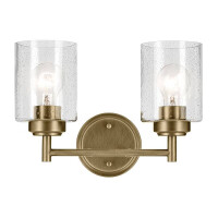 Kichler Winslow Wandleuchte Messing KL-WINSLOW-2W-NBR 3