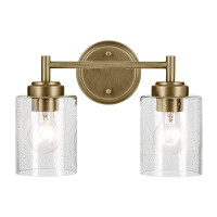 Kichler Winslow Wandleuchte Messing KL-WINSLOW-2W-NBR 4
