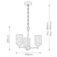 Kichler Winslow Kronleuchter  Messing KL-WINSLOW3-NBR 6