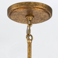 Elstead Elstead Lighting Kristy Kronleuchter  Goldfarben KRI