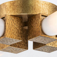 Elstead Elstead Lighting Kristy Deckenleuchte Goldfarben KRI