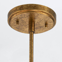 Elstead Elstead Lighting Kristy Deckenleuchte Goldfarben KRI