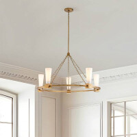 Elstead Elstead Lighting Kristy Kronleuchter  Goldfarben KRI