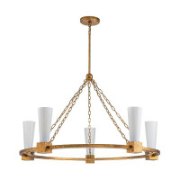 Elstead Elstead Lighting Kristy Kronleuchter  Goldfarben KRI