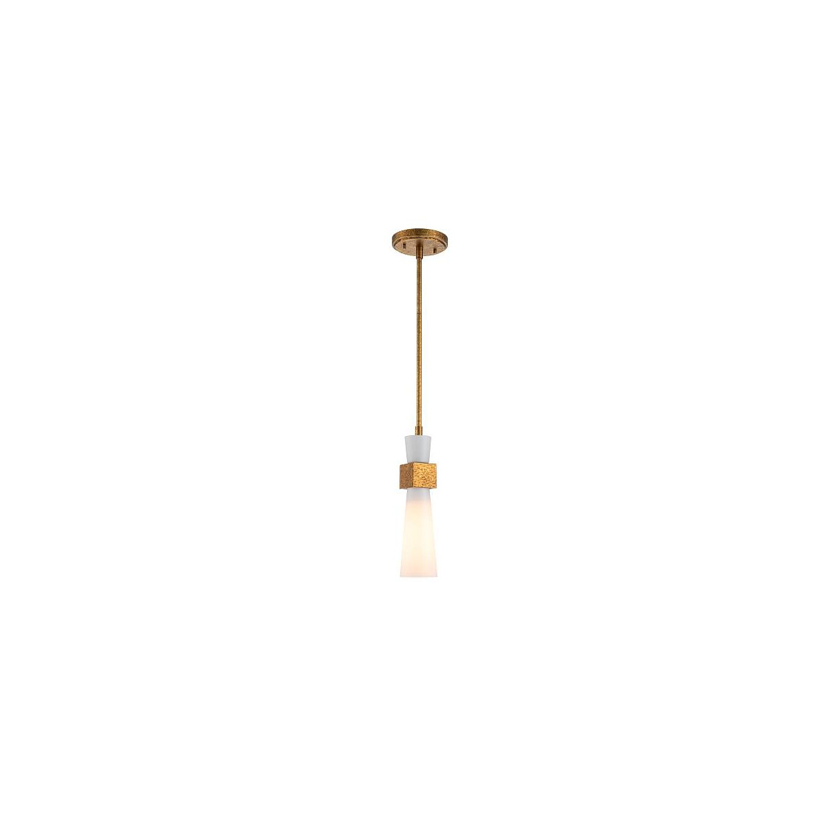 Elstead Elstead Lighting Kristy Pendelleuchte Goldfarben KRISTY-MP-DG-OPAL KRISTY-MP-DG-OPAL