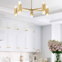 Elstead Elstead Lighting Marvele Kronleuchter  Messing MARVE