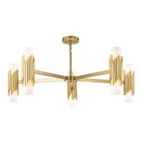 Elstead Lighting Marvele Kronleuchter  Messing MARVELE10-AB-