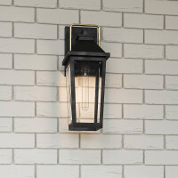 Quoizel Buckley Außenwandleuchte Messing QZ-BUCKLEY-M-