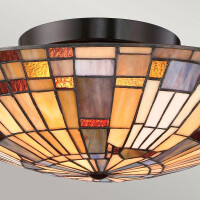 Quoizel Inglenook Deckenleuchte Bronzefarben QZ-INGLENOOK-F-