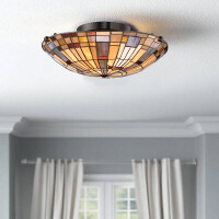 Quoizel Inglenook Deckenleuchte Bronzefarben QZ-INGLENOOK-F-