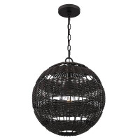 Quoizel Lindendale Pendelleuchte Bronzefarben QZ-LINDENDALE-