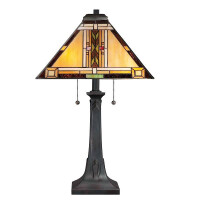 Quoizel Navajo Tischleuchte Bronzefarben QZ-NAVAJO-TL-VB 2