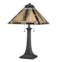 Quoizel Navajo Tischleuchte Bronzefarben QZ-NAVAJO-TL-VB 8