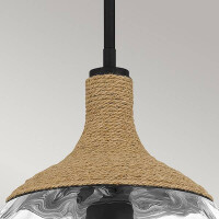 Quoizel Royer Pendelleuchte Schwarz QZ-ROYER-1P-MBK 4