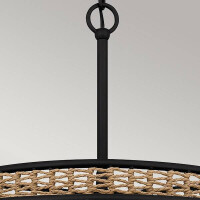 Quoizel Teton Pendelleuchte Schwarz QZ-TETON-5P-MBK 6