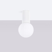 Sollux Plafond HALO weiß IP44 2