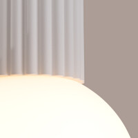 Sollux Plafond HALO weiß IP44 4