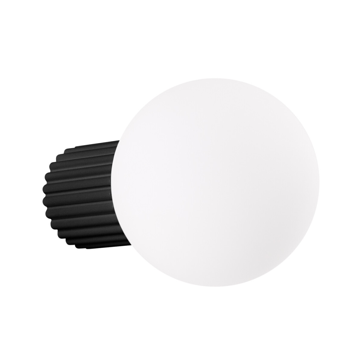 Sollux Wandleuchte HALO schwarz IP44