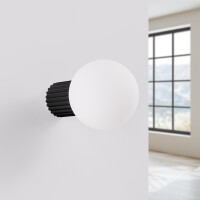 Sollux Wandleuchte HALO schwarz IP44 2