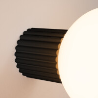 Sollux Wandleuchte HALO schwarz IP44 4