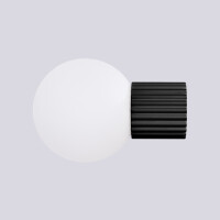 Sollux Wandleuchte HALO schwarz IP44 5